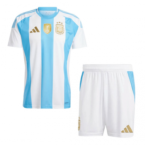 [Super Replica] Argentina Home Whole Kit(Jersey+Shorts+Socks) Copa America 2024