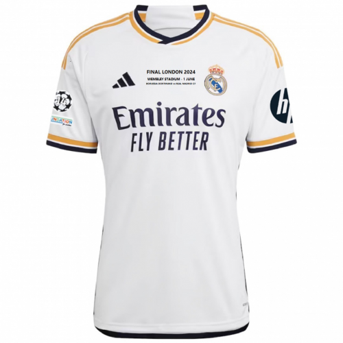 Real Madrid Home UCL FINAL Jersey Player Version 2023/24