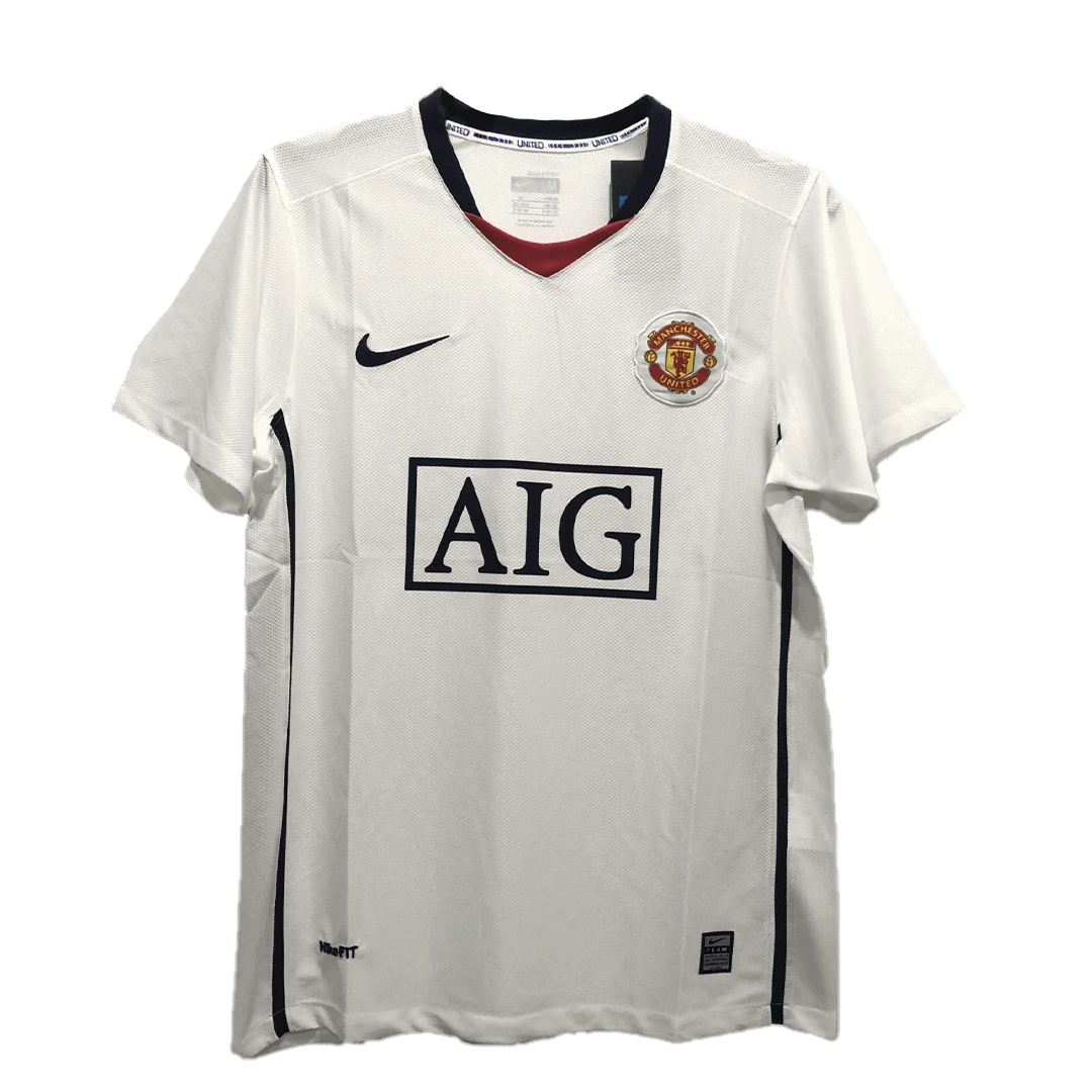 Ronaldo #7 Manchester United Retro Jersey Away 2008/09