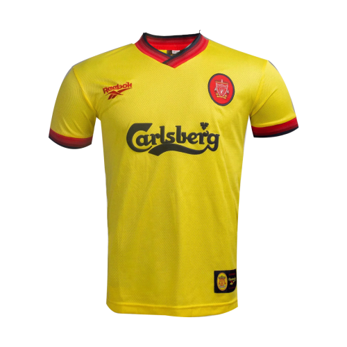 Liverpool 1996-1997 Owen 18 Classic Football cheapest Jersey Size XL