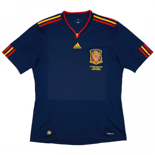 A. INIESTA #6 Spain Retro Jersey Away World Cup Final 2010