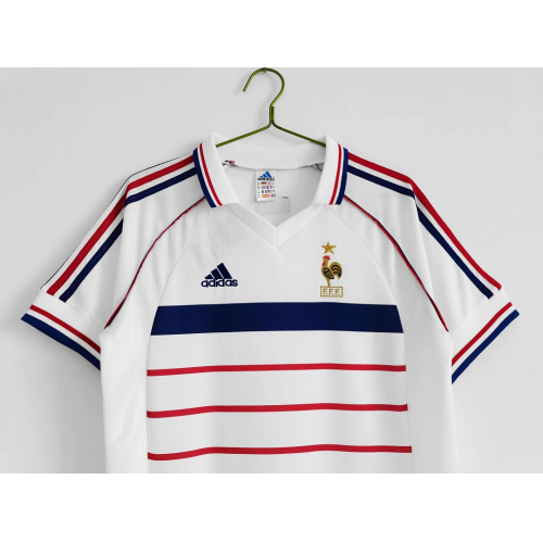 HENRY #12 France Retro Jersey Away World Cup 1998