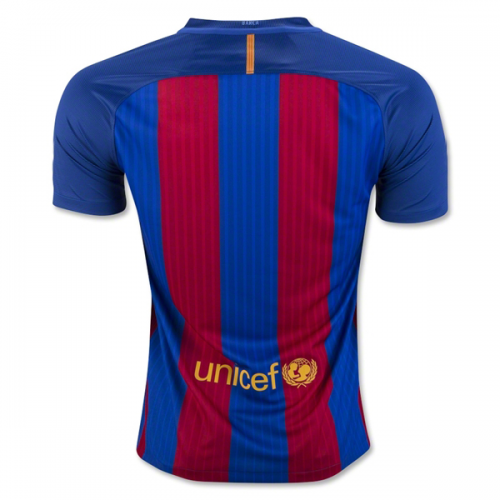 Messi #10 Barcelona Home Retro Jersey 2016/17