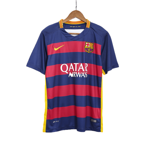 NEYMAR JR #11 Barcelona Home Retro Jersey 2015/16