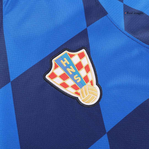 Men's Croatia Away Kit(Jersey+Shorts) Euro 2024
