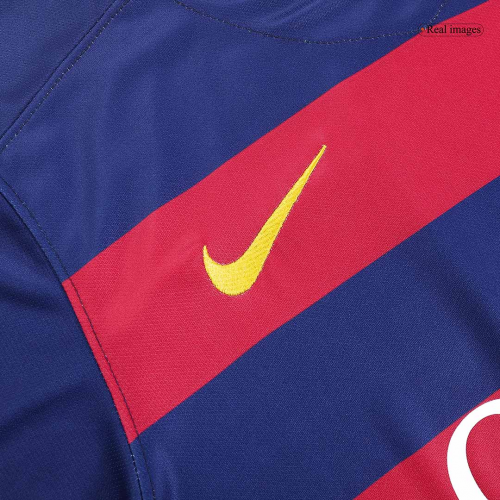 Messi #10 Barcelona Retro Jersey Home 2015/16