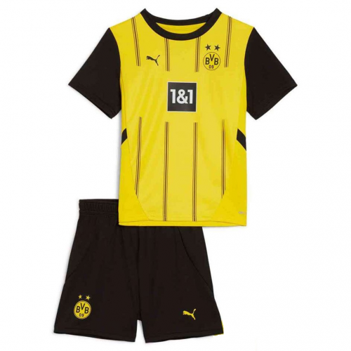 Kids Borussia Dortmund Home Jersey Kit 2024/25