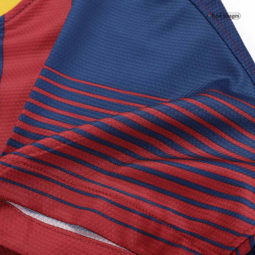 Messi #10 Barcelona Retro Home Jersey 2013/14