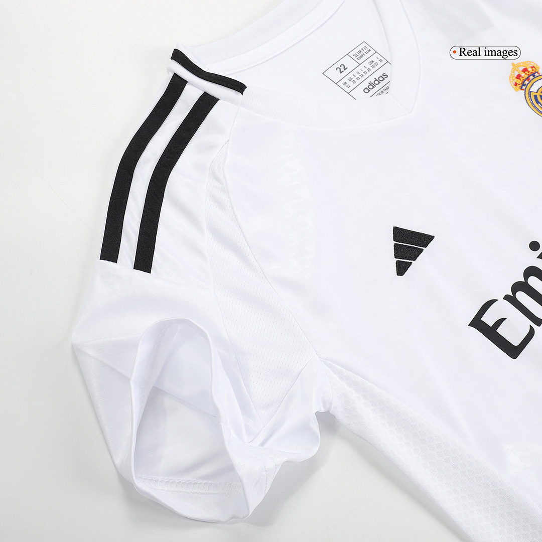 Kids Real Madrid Home Whole Jersey Kit 2024/25