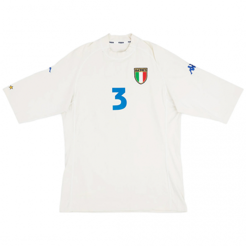 Maldini #3 Italy Retro Jersey Away Euro Cup 2000