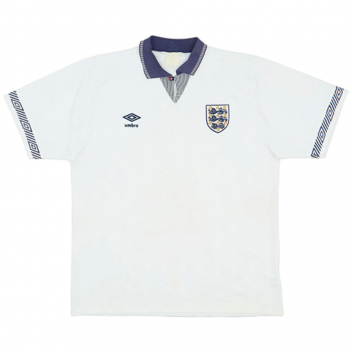 Retro England Home Jersey World Cup 1990