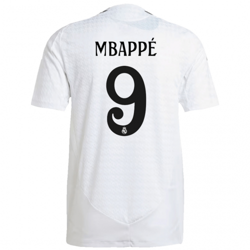 MBAPPÉ #9 Real Madrid Home Jersey Player Version 2024/25