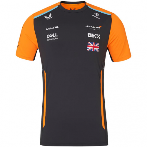 McLaren F1 Racing Team Lando Norris Driver Set Up T-Shirt 2024