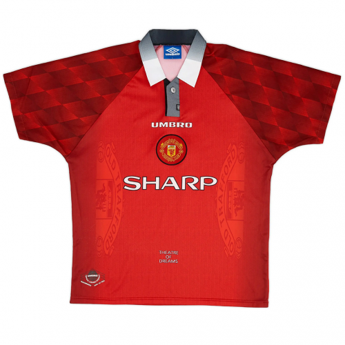 Scholes #18 Manchester United Retro Jersey Home 1996/98