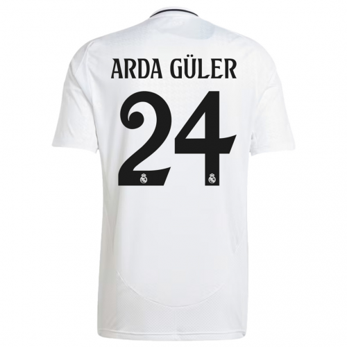 ARDA GÜLER #24 Real Madrid Home Jersey 2024/25
