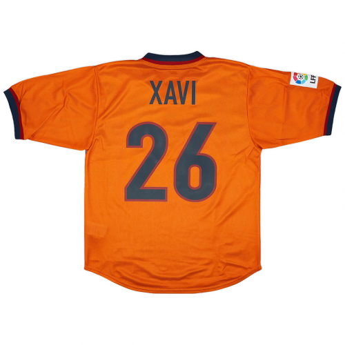 Xavi #26 Retro Barcelona Third Jersey 1998/99