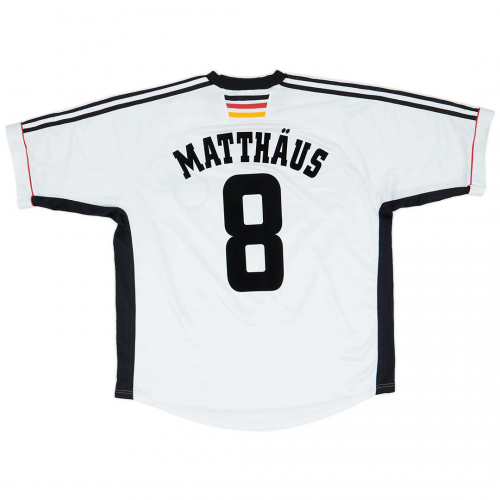 MATTHÄUS #8 Germany Retro Home Jersey World Cup 1998