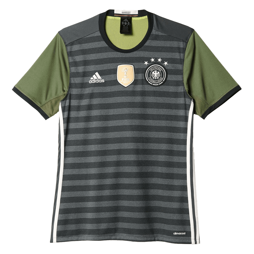 Kroos #18 Retro Germany Away Jersey 2016