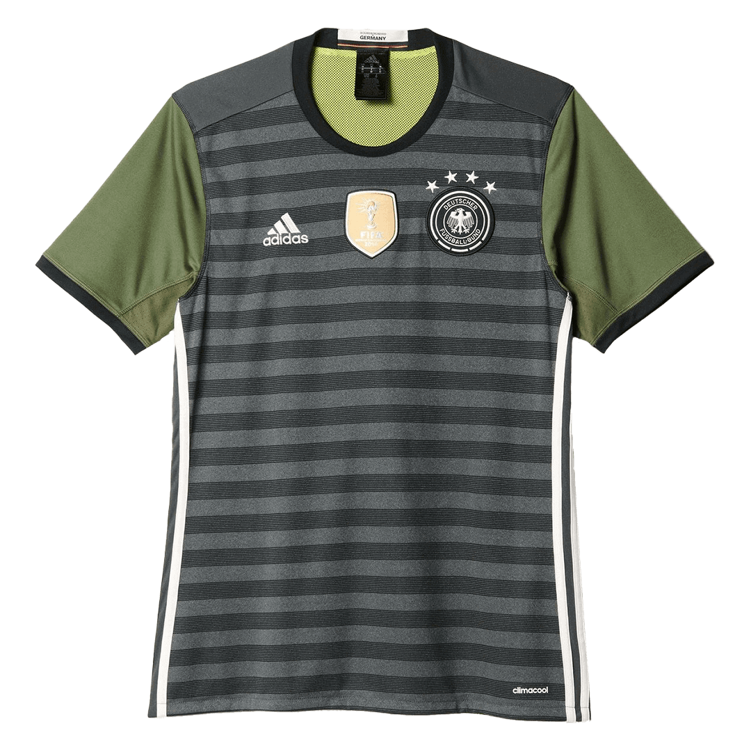 MÜLLER #13 Retro Germany Away Jersey 2016