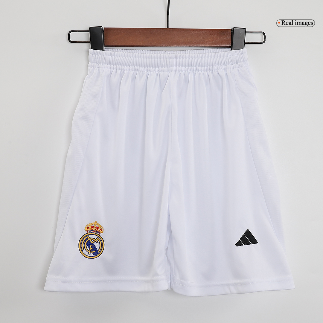 Kids Real Madrid Home Whole Jersey Kit 2024/25