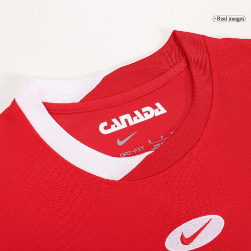 J. DAVID #10 Canada Home Jersey Copa America 2024