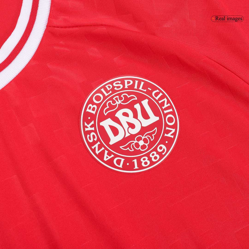 Eriksen #10 Denmark Home Jersey Euro 2024