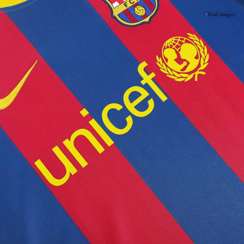 Messi #10 Barcelona Retro Jersey Home 2010/11