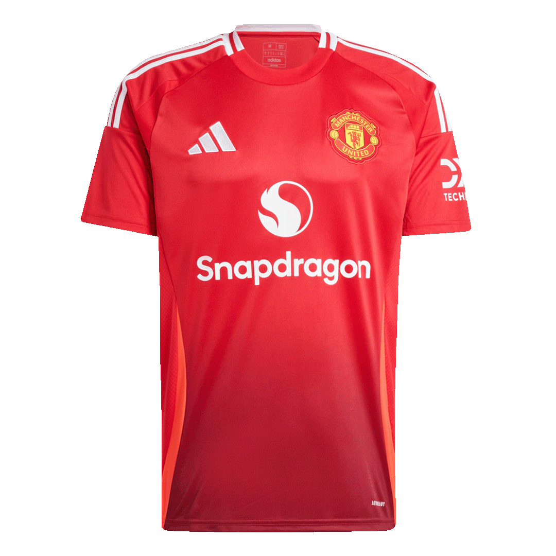 [Super Replica] Manchester United Home Full Kit(Jersey+Shorts+Socks) 2024/25