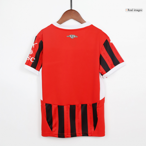 Kids AC Milan Home Jersey Kit 2024/25