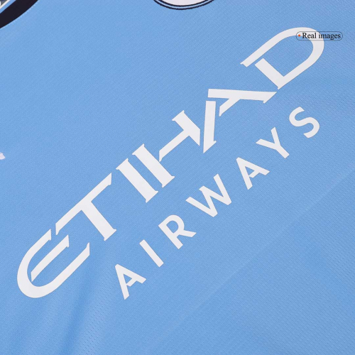 Manchester City Home Long Sleeve Jersey 2024/25