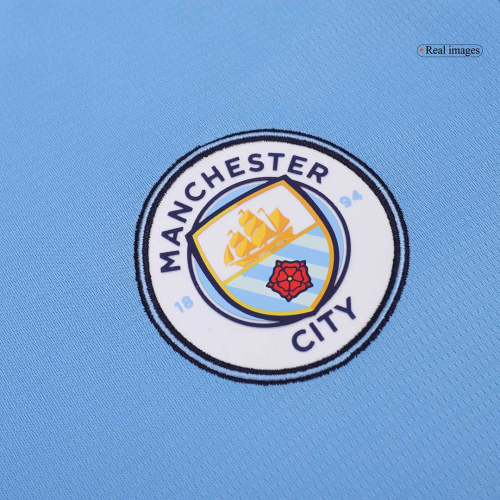 Manchester City Home Long Sleeve Jersey 2024/25