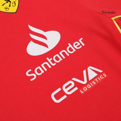 [Super Replica] Scuderia Ferrari F1 Racing Team Charles Leclerc Driver T-Shirt 2024