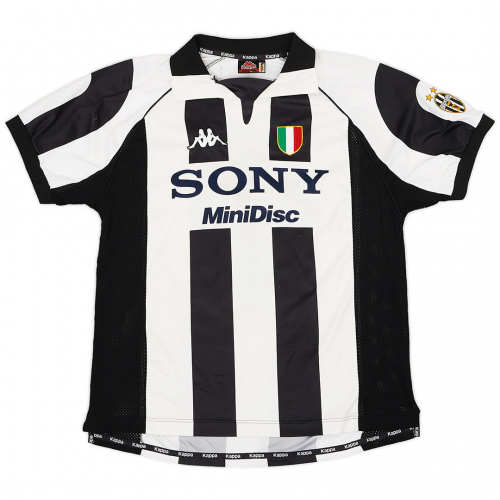 Zidane #21 Juventus Retro Home Jersey 1997/98