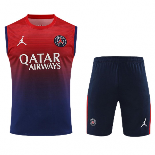 PSG Sleeveless Training Kit Red 2023/24