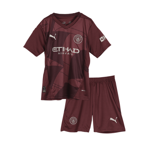 Kids Manchester City Third Jersey Kit 2024/25