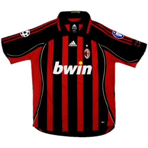 MALDINI #3 Retro AC Milan UCL Home Jersey 2006/07