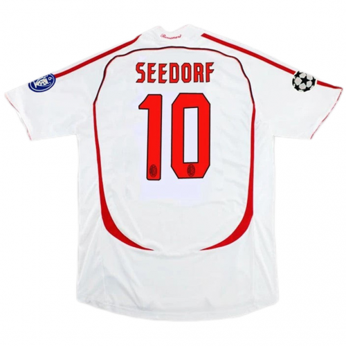 SEEDORF #10 Retro AC Milan UCL Final Away Jersey 2006/07