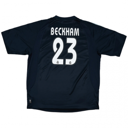 BECKHAM #23 Retro Real Madrid Away Jersey 2003/04