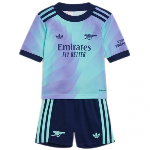 Kids Arsenal Third Kit Jersey+Shorts 2024/25