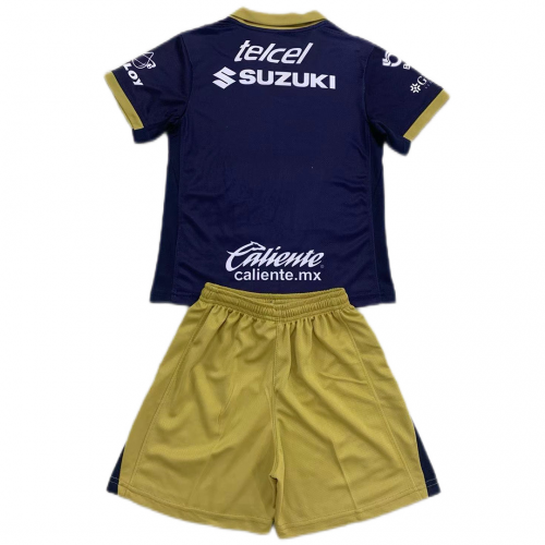 Kids Pumas UNAM Away Kit Jersey+Shorts 2024/25