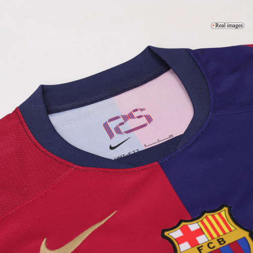 [Plus Size] Barcelona Home Jersey 2024/25 - [Super Replica]