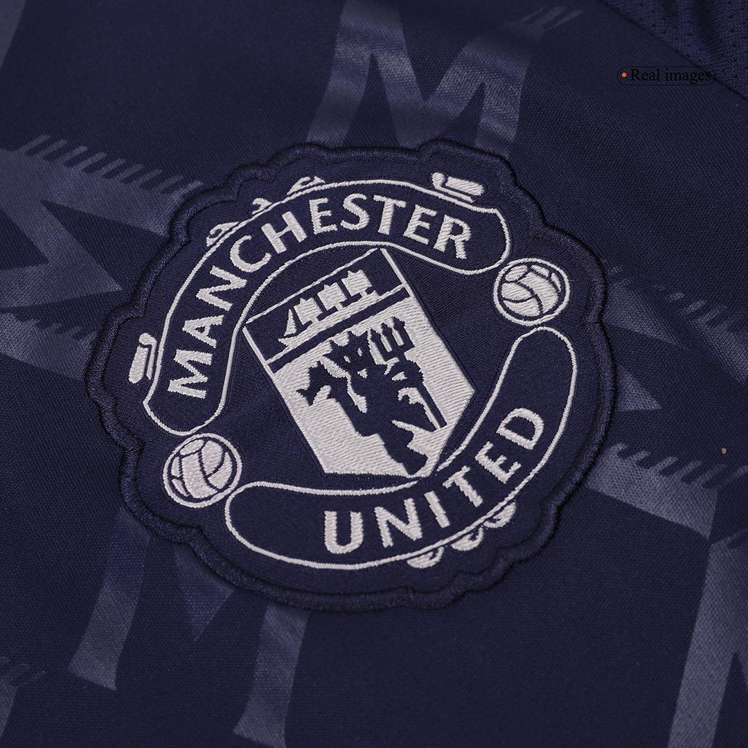 GARNACHO #17 Manchester United Away Jersey 2024/25 - Man United Font