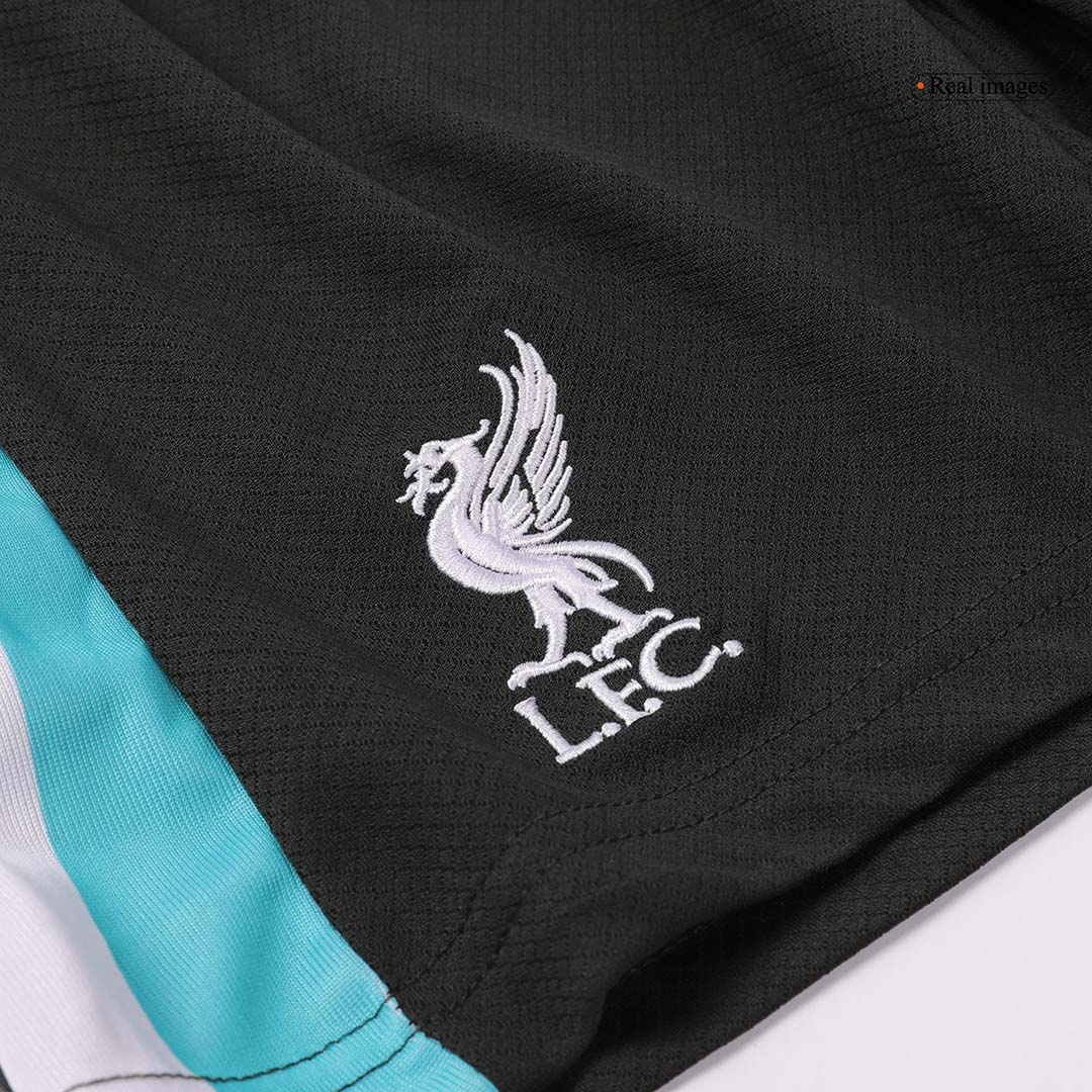 Kids Liverpool Away Full Jersey Kit 2024/25