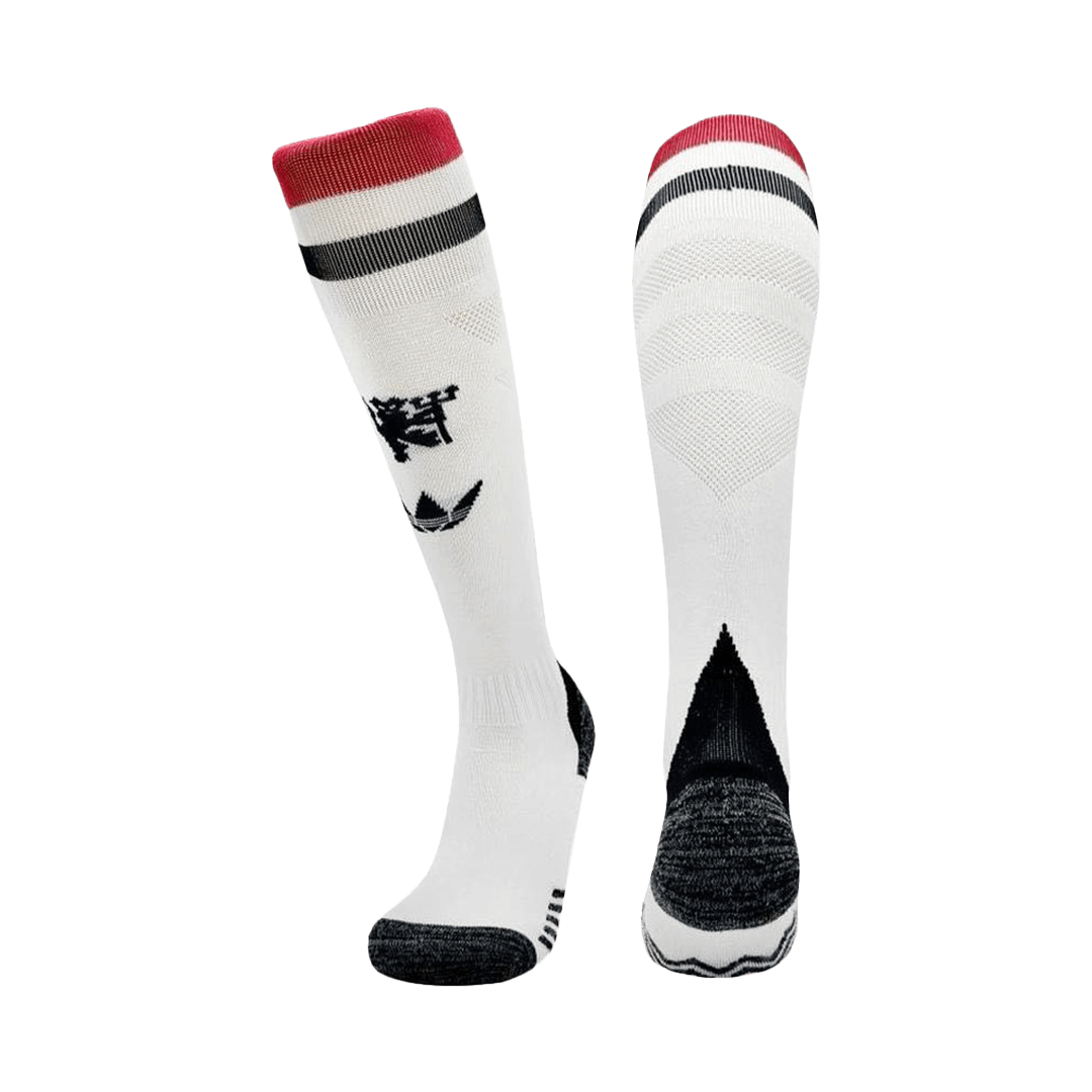 Kids Manchester United Third Soccer Socks 2024/25