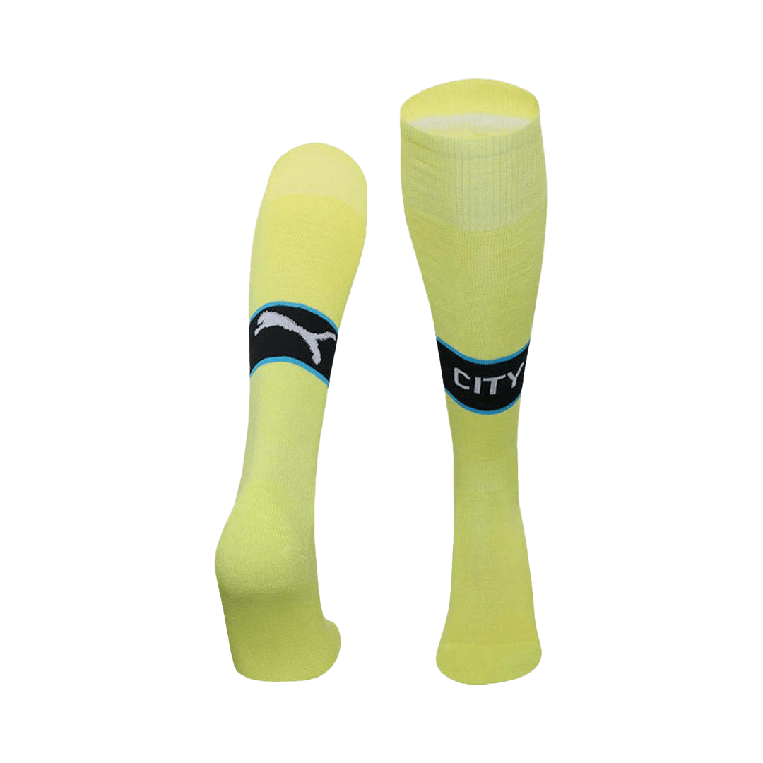 Manchester City Away Soccer Socks 2024/25