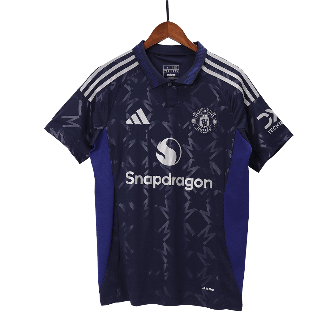 GARNACHO #17 Manchester United Away Jersey 2024/25 - Man United Font