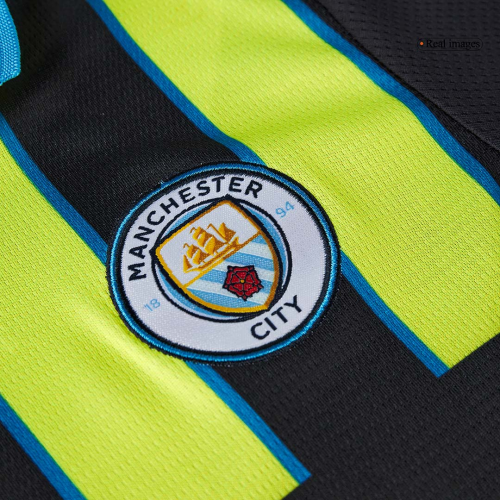 Kids Manchester City Away Kit Jersey+Shorts 2024/25