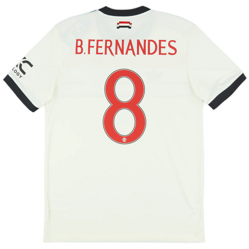 B.FERNANDES #8 Manchester United Third Jersey 2024/25 - Man United Font