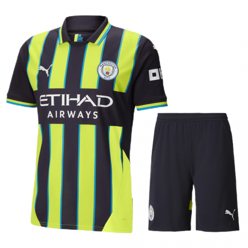 Manchester City Away Kit(Jersey+Shorts) 2024/25