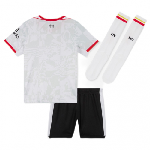 Kids Liverpool Third Full Jersey Kit 2024/25